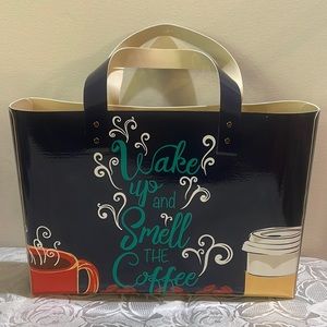 Handcrafted Vinyl Tote Bag